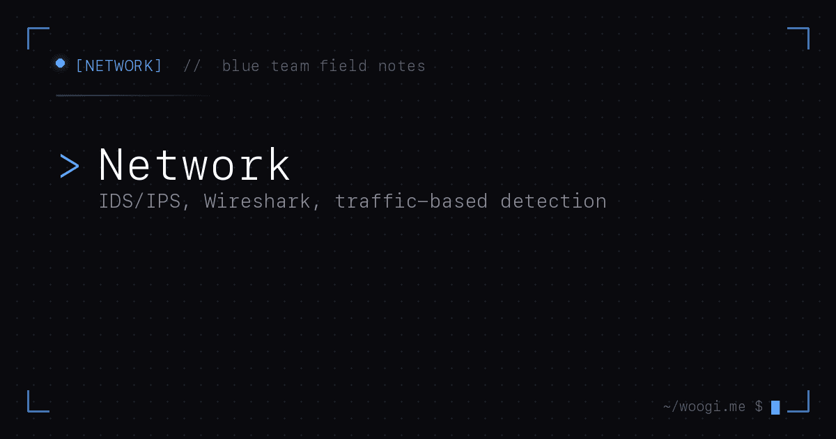 Network & Traffic Analysis